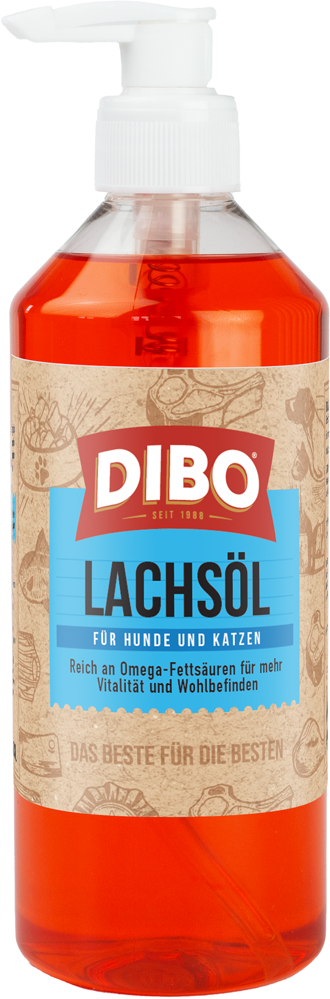 DIBO Salmon Oil for Dogs & Cats
